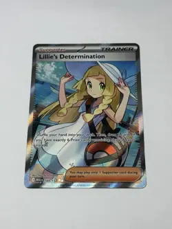 Pokemon Card TCG Lillie's Determination 169/132 Ultra Rare Mega Evolution NM - Image 1