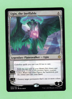 MTG - UGIN, THE INEFFABLE 002/264 R WAR 2019 - Image 1