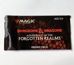 Magic the Gathering - D&D Adventures in the Forgotten Realms Promo Pack - Sealed - Image 1