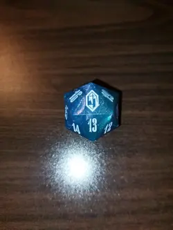 🔥 Magic The Gathering Final Fantasy GIFT BUNDLE Blue Spindown D20 Dice Die - Image 1