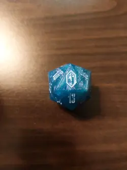 🔥 Magic The Gathering Final Fantasy GIFT BUNDLE Blue Spindown D20 Dice Die - Image 2