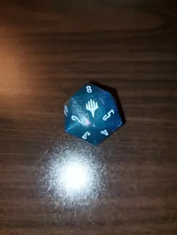 🔥 Magic The Gathering Final Fantasy GIFT BUNDLE Blue Spindown D20 Dice Die - Image 3