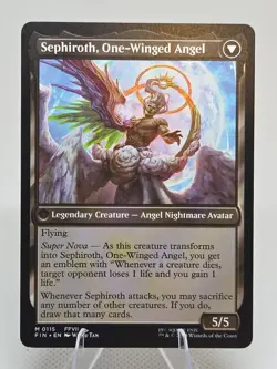 Sephiroth, Fabled Soldier X1 FIN MTG Final Fantasy #115 - Image 2