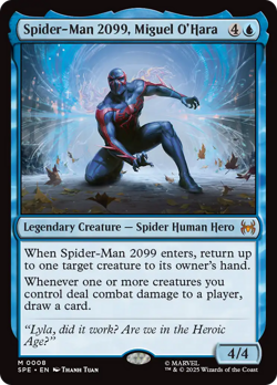Spider-Man 2099, Miguel O'Hara (FOIL) x1 - MTG SPE #8 - Image 1