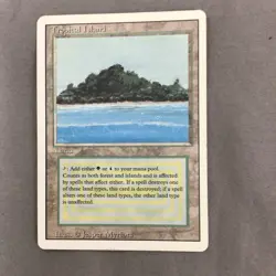 MTG TROPICAL ISLAND Revised Great condition non graded free shipping - Image 1