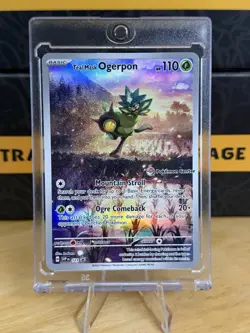 Teal Mask Ogerpon - (Pokemon Center Exclusive) 123 SVP SV: Scarlet & Violet Pro - Image 1