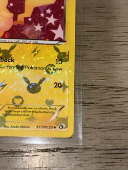 1x Pikachu RC7/RC25 Legendary Treasures Radiant Collection Pokemon LP - Image 4