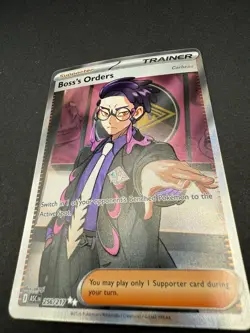 Boss’s Orders 256/217 Ultra Rare Full Art Pokemon TCG Ascended Heroes - Image 2
