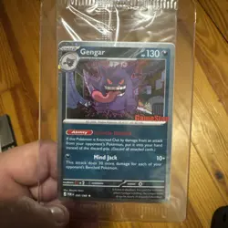 Pokemon TCG Gengar 050/088 Promo Sealed Stamped Gamestop Promo Card - Image 1