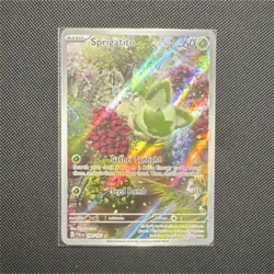 Pokemon Sprigatito Illustration Rare Full Art Holo Paldea Evolved 60HP - Image 1