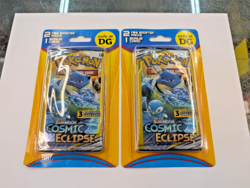 Pokemon TCG Sun & Moon Cosmic Eclipse Mini Booster Pack (2X) New!! Sealed - Image 1