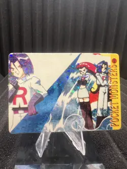 Pokemon Vintage Pocket Monsters Vending HOLO Prism Sticker 1999 Nintendo Japan - Image 1