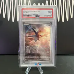 2024 Pokemon Surging Sparks Latinos Illustrations Rare 203/191 PSA 9 - Image 1