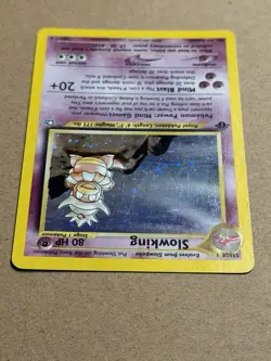 Pokemon Neo Genesis Slowking 1st Edition Holo Rare 14/111 - Image 3