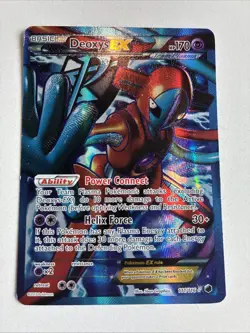 2013 POKEMON BLACK & WHITE PLASMA FREEZE 111 FULL ART/DEOXYS EX READ DESC - Image 1