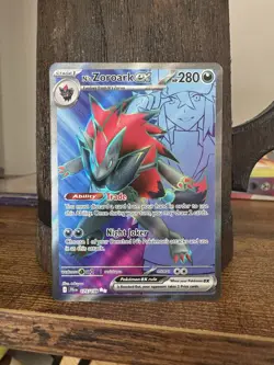 Pokemon N's Zoroark ex 175/159 Journey Together Ultra Rare Holo English *NM* - Image 1