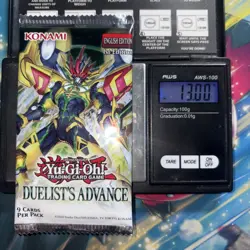 Heavy 13.00g Yu Gi Oh Sealed Duelist's Advance Booster Pack - Image 1