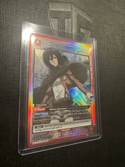 Mikasa Ackermann SR UA23BT/AOT-1-089 Attack on Titan Union Arena English - Image 3