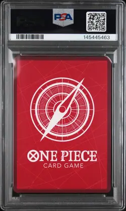 2025 ONE PIECE OP13-CARRYING ON HIS WILL ALTERNATE ART MONKEY D. LUFFY PSA 10 - Image 2