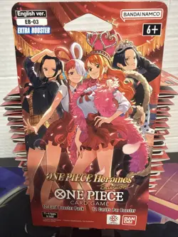 One Piece Heroines Edition EB-03 Sleeved Booster Packs SEALED (Lot of 26) - Image 1