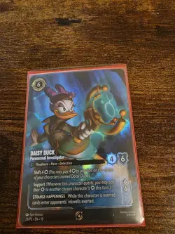 Daisy Duck Paranormal Investigator Store Championship Disney Lorcana - Image 1