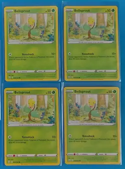 4x Bellsprout 001/163 Pokemon card Battle Styles common NM - Image 1