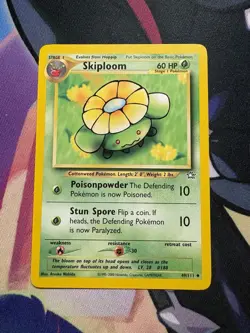 Skiploom Pokemon Card TCG 49/111 Neo Genesis Regular Unlimited Uncommon - NM - Image 1