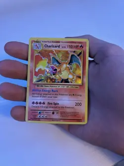 The Pokemon Company Charizard Classic Holo no. 006 Fire Spin Card - Image 3