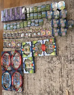 Pokemon TCG Trading Cards Sealed Lot - Image 1