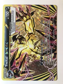 Yveltal BREAK 66/114 Steam Seige Nintendo 2016 Pokemon Card VLP - Image 1
