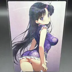 Rei Hino Sailor Mars Anime Waifu Card Doujin ACG Goddess Holo - Image 1