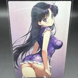Rei Hino Sailor Mars Anime Waifu Card Doujin ACG Goddess Holo - Image 2