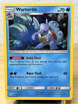 Miscellaneous Cards & Products Wartortle 034/214 Holo Promo Pokemon LP - Image 1