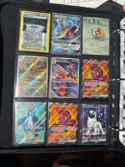Pokemon TCG Huge Binder Collection 199 Cards FA’s Holos E Readers Shiny Pokemon - Image 4