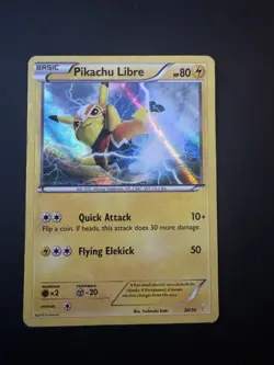 Pokemon Card - Pikachu Libre Holo - 30/30 - Image 1