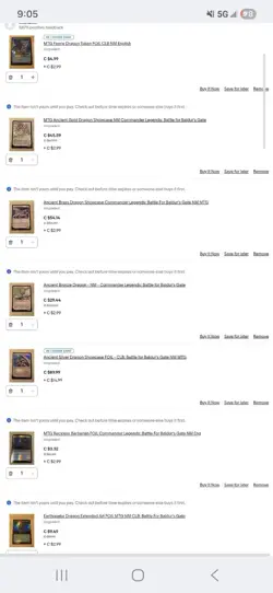 12 MTG Cards For Mirut Listed In Photos Above - Image 1