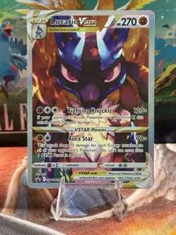 Lucario VSTAR Holo Promo SWSH: Sword & Shield Promo Cards SWSH291 NM - Image 1