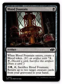 Blood Fountain 407 Foundations Jumpstart Normal NM - Image 1