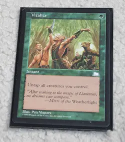 MTG Magic the Gathering Vitalize (145/167) Weatherlight NM - Image 1
