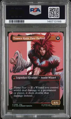 2025 MTG FINAL FANTASY KUJA, GENOME SORCERER/TRANCE KUJA, FATE DEFIED PSA 10 - Image 2