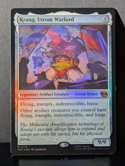 Magic Teenage Mutant Ninja Turtles M 0175 Krang, Utrom Warworld Foil - Image 1