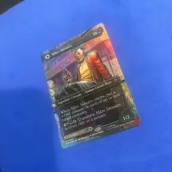 MTG Miles Morales (0200) (Borderless) Foil NM Marvel's Spider-Man Magic 200 - Image 1