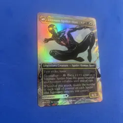 MTG Miles Morales (0200) (Borderless) Foil NM Marvel's Spider-Man Magic 200 - Image 4