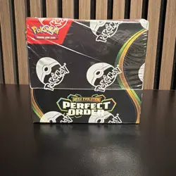 Pokemon Mega Evolution Perfect Order Booster Box Sealed Ship Now - Image 1