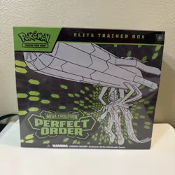 Pokemon TCG Perfect Order Pokemon Center ETB New small tear *See Photos* - Image 1