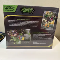 Pokemon TCG Perfect Order Pokemon Center ETB New small tear *See Photos* - Image 3