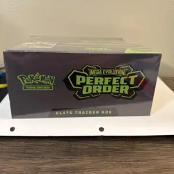 Pokemon TCG Perfect Order Pokemon Center ETB New small tear *See Photos* - Image 5