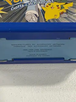 Pokemon Vintage Tin With Energy Cards and Vintage Playing Card Deck Keychain Lot - Image 2