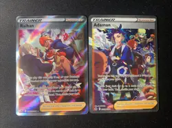 Pokemon TCG Sword & Shield Crown Zenith Galarian Gallery Ultra Rare Trainer Lot - Image 1