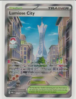 Lumiose City - Ultra Rare Pokemon Card POR 111/088 - Image 1